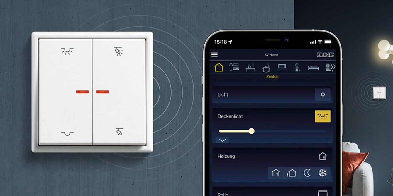 KNX RF Taster bei Elektro Böge e.K. in Breitenfelde